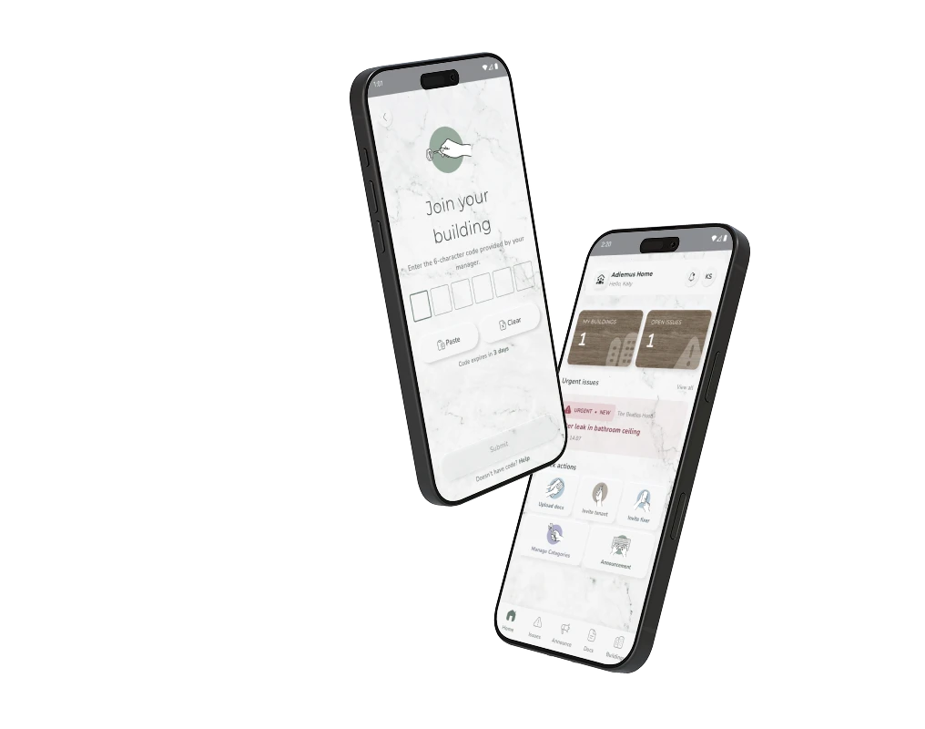 Kvaro mobile app on a phone